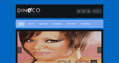 Desktop Screenshot of dinocoentertainment.com